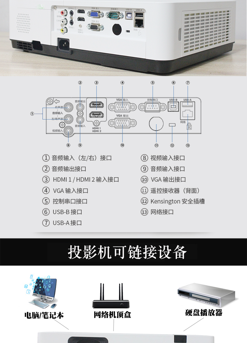 Máy chiếu hiệu quả DPS-W435 đầu tư trực tiếp ban ngày HD chiếu phía sau máy chiếu văn phòng kinh doanh trường dạy học đào tạo tại nhà rạp chiếu tại nhà 1280p - Máy chiếu