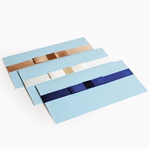 (11 x22cm) high-end envelope Business Celebration awards return creative invitation greeting card gift voucher roll