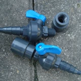 [Высокое качество] UPVC Пластиковый отборочный отборочный клапан кислородного клапана.