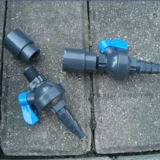 [Высокое качество] UPVC Пластиковый отборочный отборочный клапан кислородного клапана.