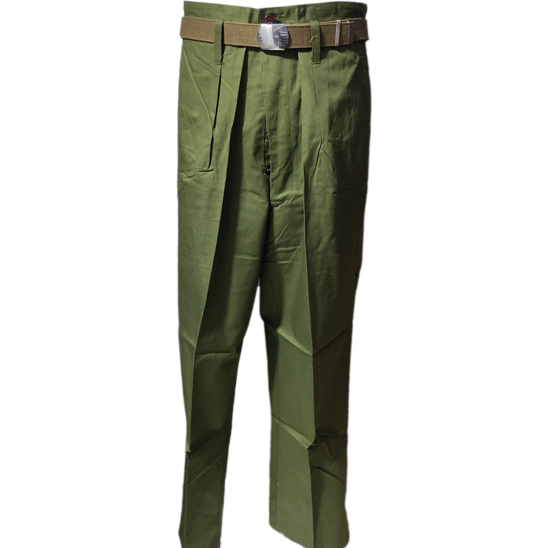 Inventory collection 65 cotton army trousers army green trousers summer trousers really good World War II deck suit