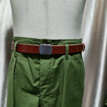 Stock Original Dress 65 Style Inner Belt Retired Old Goods Artificial Leather Light Plate Belt Old Nostalgia Veteran remembrance