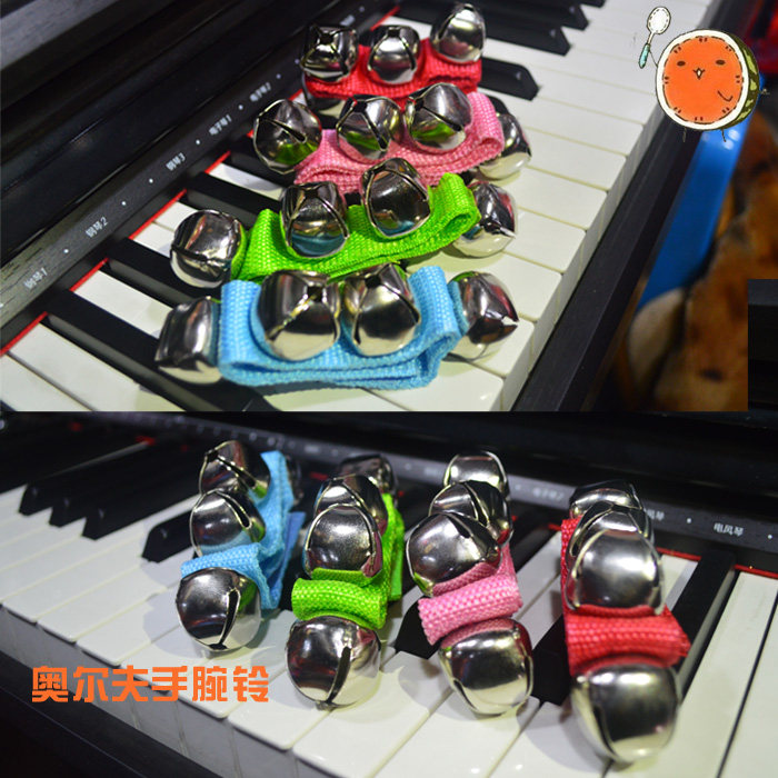 Olf Wrist Bell Handbell String Kids Blow Early Teaching Kindergarten Elementary Teaching Tools Dance Sense Music