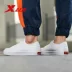 Giày nam Xtep 2019 xuân mới giày nam thấp vải thời trang đơn giản giày thể thao học sinh nam - Plimsolls giày converse cao cổ Plimsolls