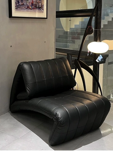 Швейцарская Барселона Фолд DS-266 Дизайнерский одиночный ленивый саудовский диван лока-хе-хэк