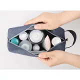 Простая портативная водонепроницаемая косметичка для путешествий с разделителями, сумка через плечо, универсальная сумка-органайзер