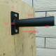 Fitness Equipment Accessories Wall-Mounted Bell Rack Large Hole Bell Rack Wall-Mounted