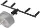 Push Shoulder and Back One-Hand Barbell Barrel Rack Oblique Barbell Push Training Barrel Barrel Auxiliary Handle Core Training