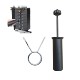 Weight Pin Bar, Equipment Weight Plate Rack, Integrated Weight Rack Pin External Weight Plate Fitness Equipment Accessories