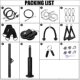 Modified Fitness Equipment DIY LAOSHU Pull-Back Machine for High Pull-Down, Rowing, Triceps, Chest Muscles, Back and Abdominal Muscle Training