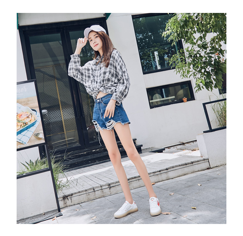 Khỉ miệng lớn kéo lại giày tên phụ nữ giày offwhite giày vải nổ OW thay đổi mùa thu phiên bản mới của Hàn Quốc hoang dã giày thể thao nam biti's