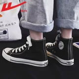 Warrior, высокие тканевые высокие сапоги, весенняя универсальная обувь, дышащие черные кроссовки