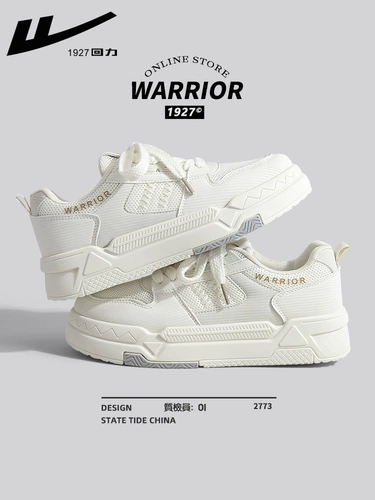 Warrior, летняя спортивная обувь, дышащие тонкие кроссовки, белая обувь, коллекция 2023