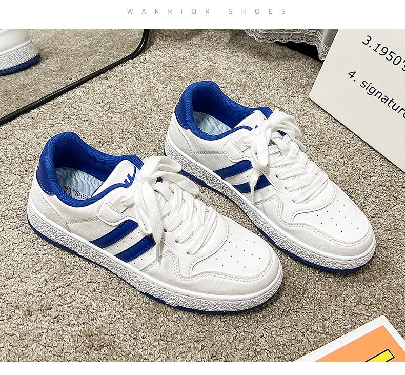 обувь на тонкой подошве ( для скейтборда ) 回力女鞋小白鞋女2024新款秋季鞋子女ins潮百搭鞋子小众运动板鞋 Warrior