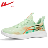 Светло-зеленый, оранжевый [Кожаный стиль] Легкий, плавный, амортизирующий и удобный.