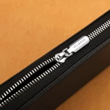 Универсальный картхолдер с молнией подходит для мужчин и женщин, вместительный и большой бумажник для визитных карточек