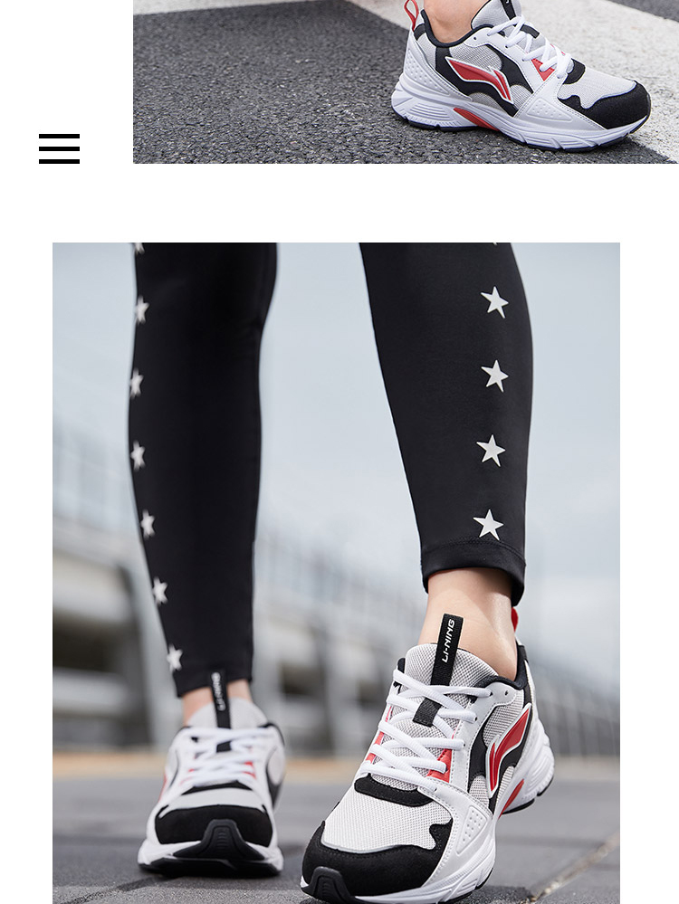 Giày chạy bộ Li Ning Giày nữ 2019 mới giảm xóc giày chạy bộ giúp giày thể thao ARHP272 - Giày chạy bộ những đôi giày chạy bộ tốt nhất 2021