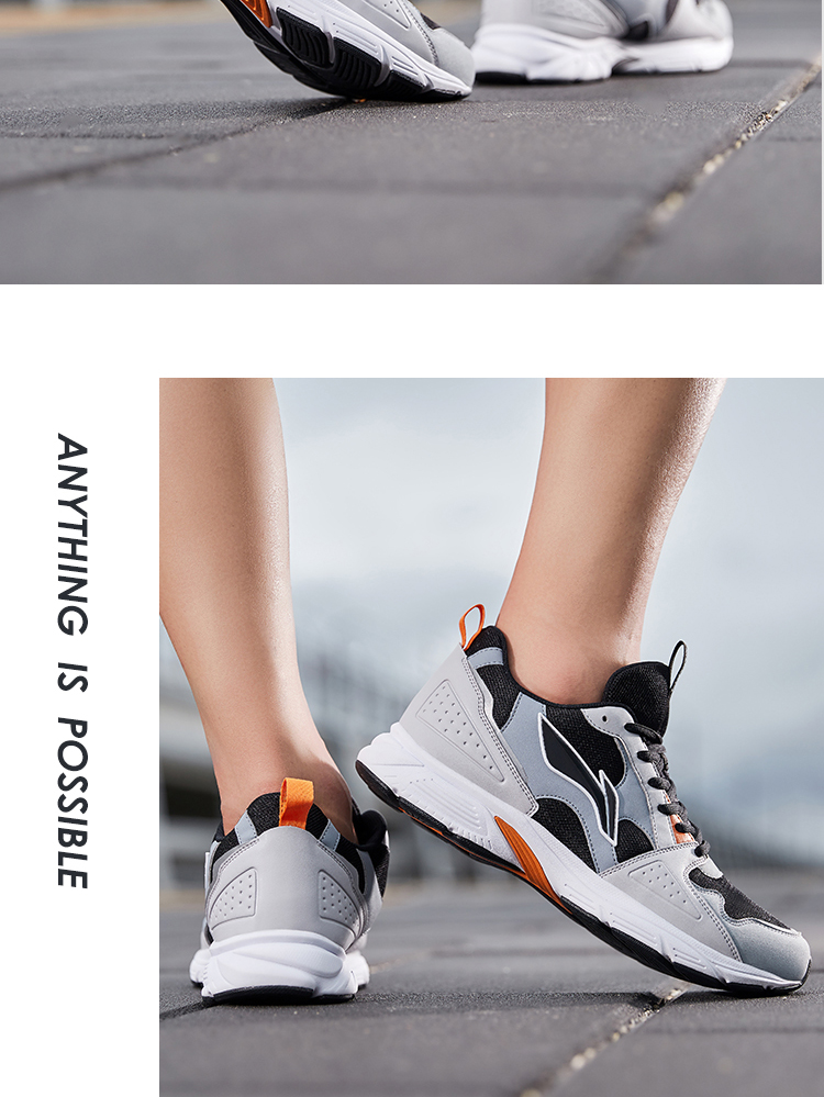 Giày chạy bộ Li Ning Giày nam 2019 mới giảm xóc giày chạy bộ giúp giày thể thao ARHP231 - Giày chạy bộ giày đi bộ nam