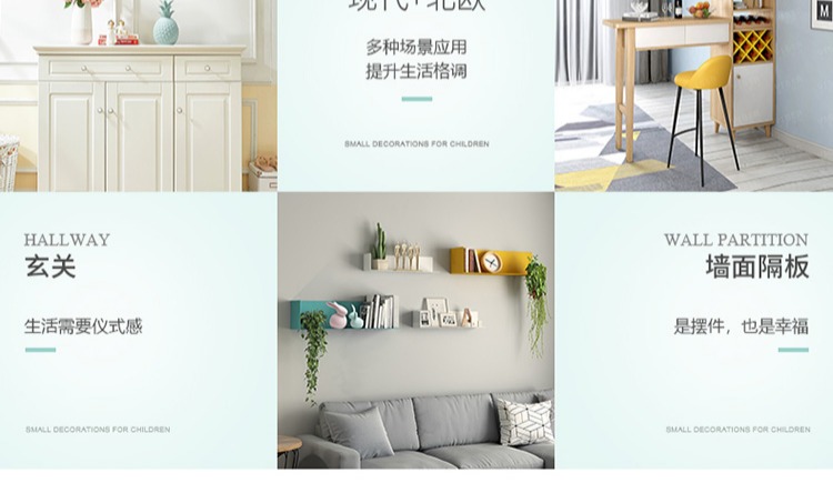 Tủ rượu Bắc Âu trang trí đồ trang trí nhà phụ kiện phòng khách hiên đơn giản sáng tạo máy tính để bàn nhỏ đồ trang sức gốm trang trí nhà bếp