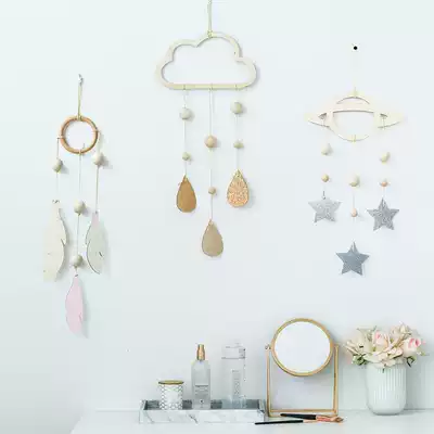 Indian dream catcher girl student creative air pendant Wind chimes Birthday gift DIY room decoration pendant