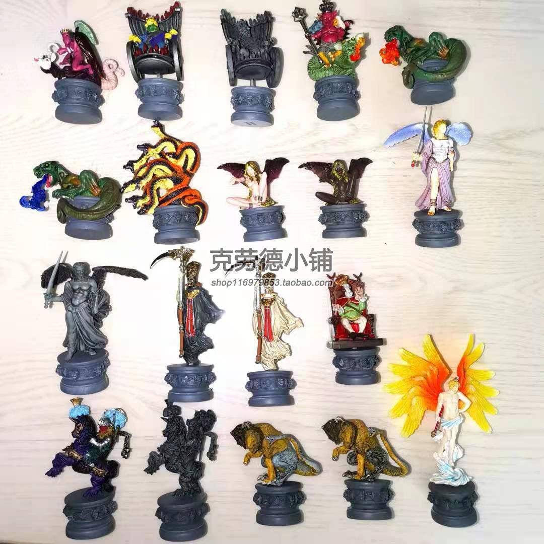 YANOMAN西洋棋盒蛋魔鬼神话传说手办奇幻风格限量款