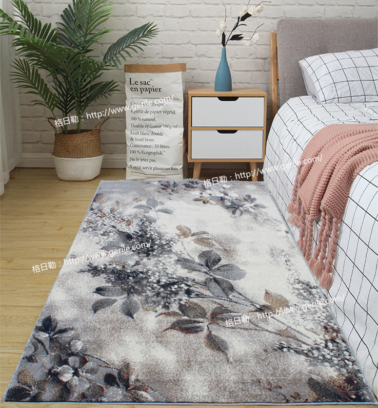 American European-style rural carpet living room bedroom bedside padding light luxury sofa tea carpet pure wool woven