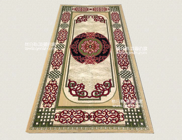 New Mongolian pure wool woven modern retro decoration Living room study Bed side corridor Bay window decorative carpet