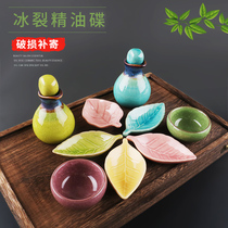Beauty salon essential oil dish Ceramic beauty essential oil pot Spa tools Spa set Essential oil bowl Mask bowl