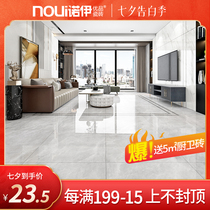 Whole house tile floor tiles 800x800 living room modern bedroom non-slip gray all-ceramic all-body marble floor tiles