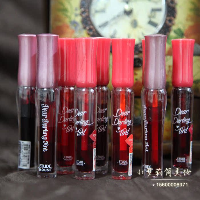 Hàn Quốc Etude House Môi Liquid Intimate Lip Gloss Lasting Moisturising No Decolorization Lip Gloss Lip Glaze 	son bóng l.a color	