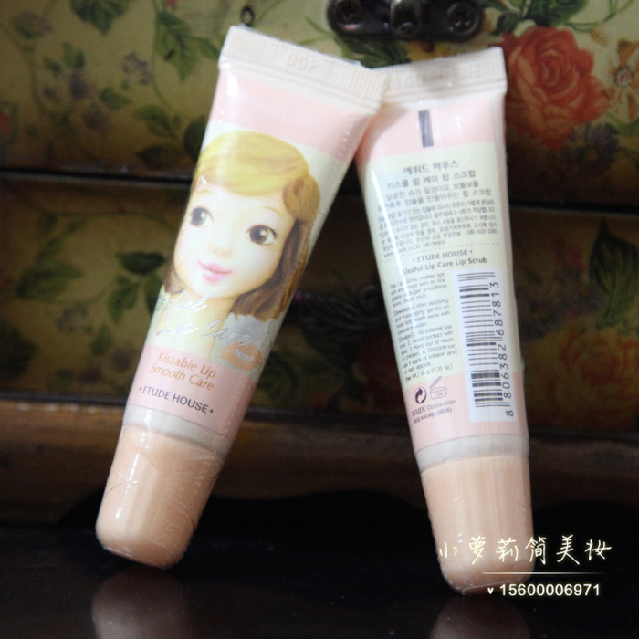 Hàn Quốc Etude House Lip Tẩy tế bào chết Chăm sóc Môi son dưỡng 3ce