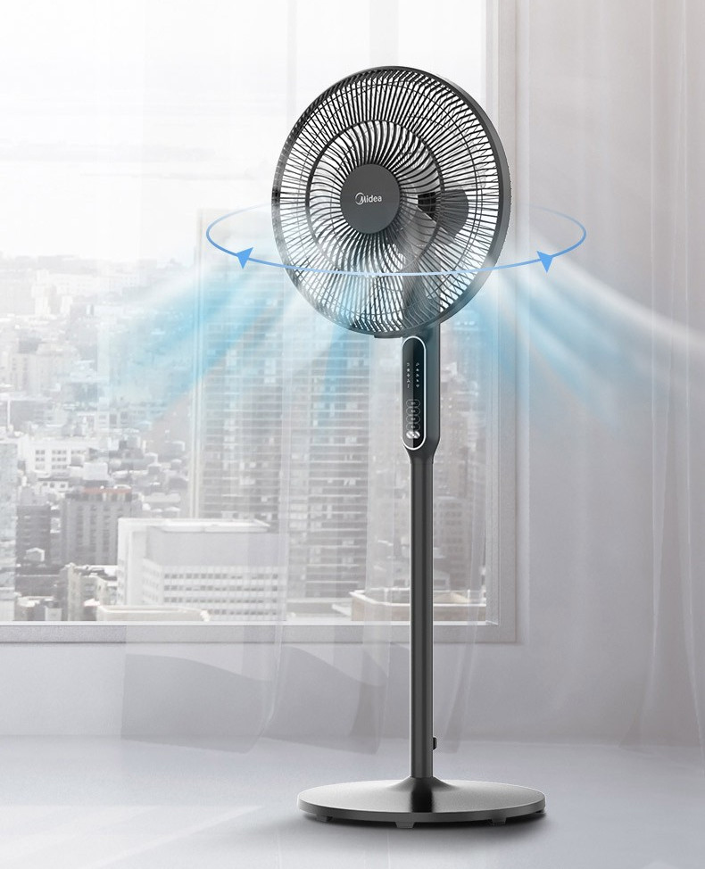 Quạt sàn Midea / Midea Quạt sàn FSA40YCR siêu tốc độ gió ba tốc độ 7 giờ thời gian - Quạt điện quạt giá rẻ