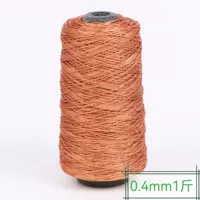 Коричневый, длина 0,4 мм, около 1000, около 1 кг.