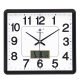 Square Digital Clock Wall Clock for Living Room, Silent, Home Use, Simple, Creative, Stylish, No-Drill Quartz Clock for Wall Hanging