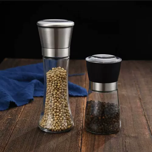 Немецкая нержавеющая сталь 304, ручная мельница для перца, бытовая кухня, маленькие черные горошины перца и артефакт для измельчения перца