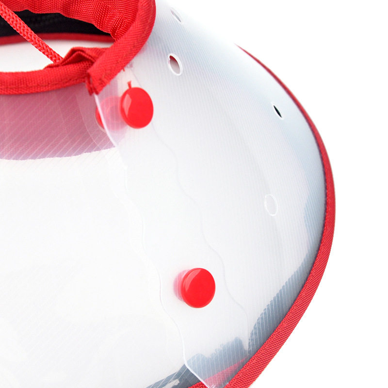 Pet Oxygen Mask, Oxygen Hood for Dogs and Cats, Dual-Use for Oxygen Inhalation and Nebulization, Elizabethan Nebulization Ring for Animal Oxygen Therapy