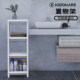 KIDOKARE/Xiaojiedu bedroom living room bathroom free punching shelf storage four-layer rack storage shelf