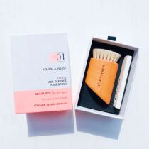 Spot KARMAMEJU 01 facial lymphatic massage brush wool brush super soft skin bright and smooth