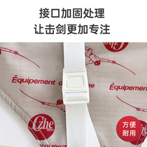 Color foil metal clothing with printable fencing uniforms for adults and children CE certified fencing equipment to participate in national competitions