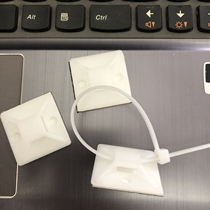 Wall-mounted fixed base fits balcony staircase protective mesh bundle without cable ties