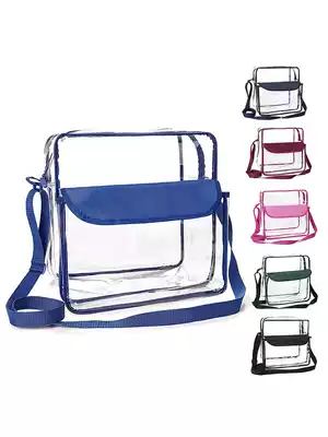 Bagail Transparent bag Swimming bag Large capacity storage Travel tote bag Fitness equipment bag Beach bag