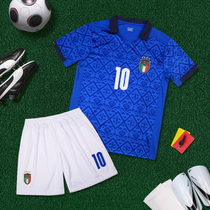 Club football suit mens Italian national team match uniform Paris Manchester United football jersey customization