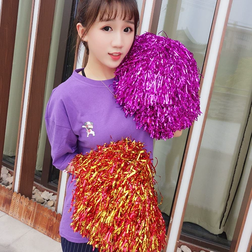 Фильм Lahua Plaza Dance Hand с цветочным танцем опорой