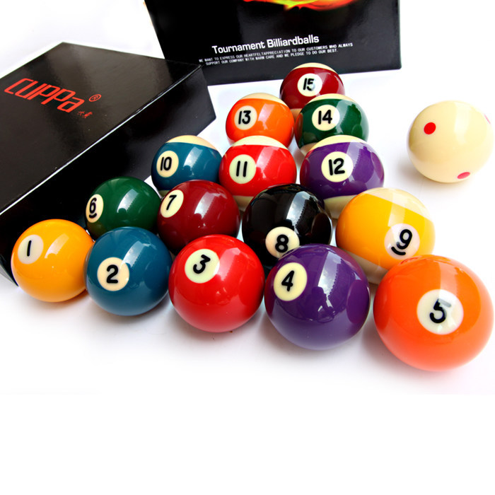 cuppaTV ball highlight crystal billiard ball sub-TV broadcast ball black 8 pool crystal ball billiard ball sub-American billiards
