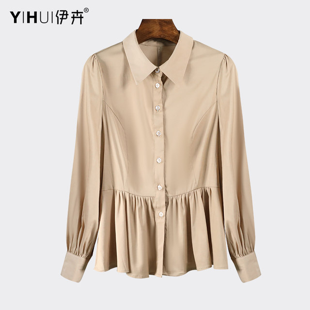 Sweater Vest Vest with Shirt Two-piece Suit Women's Professional Top Vest Design Sense Fashion Autumn Shirt