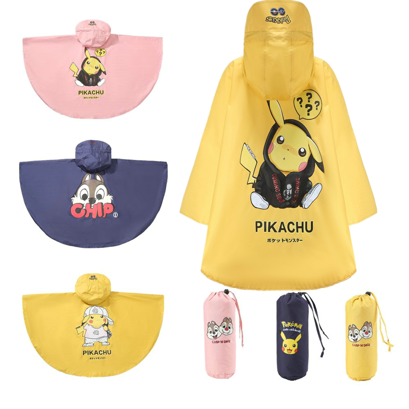 Children's Raincoat for Boys and Girls, Primary School Kidsren, Students, Cloak, Kindergarten Poncho, Kidsren, Girls, Cute Cartoon Big Kidsren