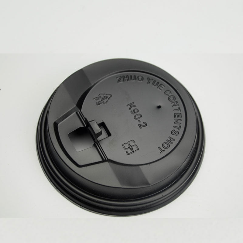 90 caliber disposable switch cover injection molding lid coffee cup milk tea cup matte switch cover 500