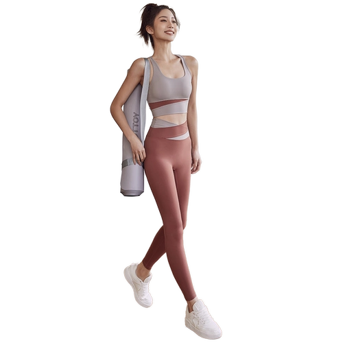 DCW Весенний приталенный спортивный костюм, одежда для йоги, бюстгалтер для тренировок, комплект, для бега