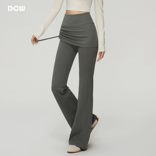 DCW Комплект, леггинсы, штаны, спортивный утягивающий пояс на талию для тренировок для спортзала, высокая талия, для бега