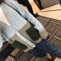 2020 Early autumn new long sleeves knit cardiovert sweater female small scents outside of the Korean version loose jacket with long section